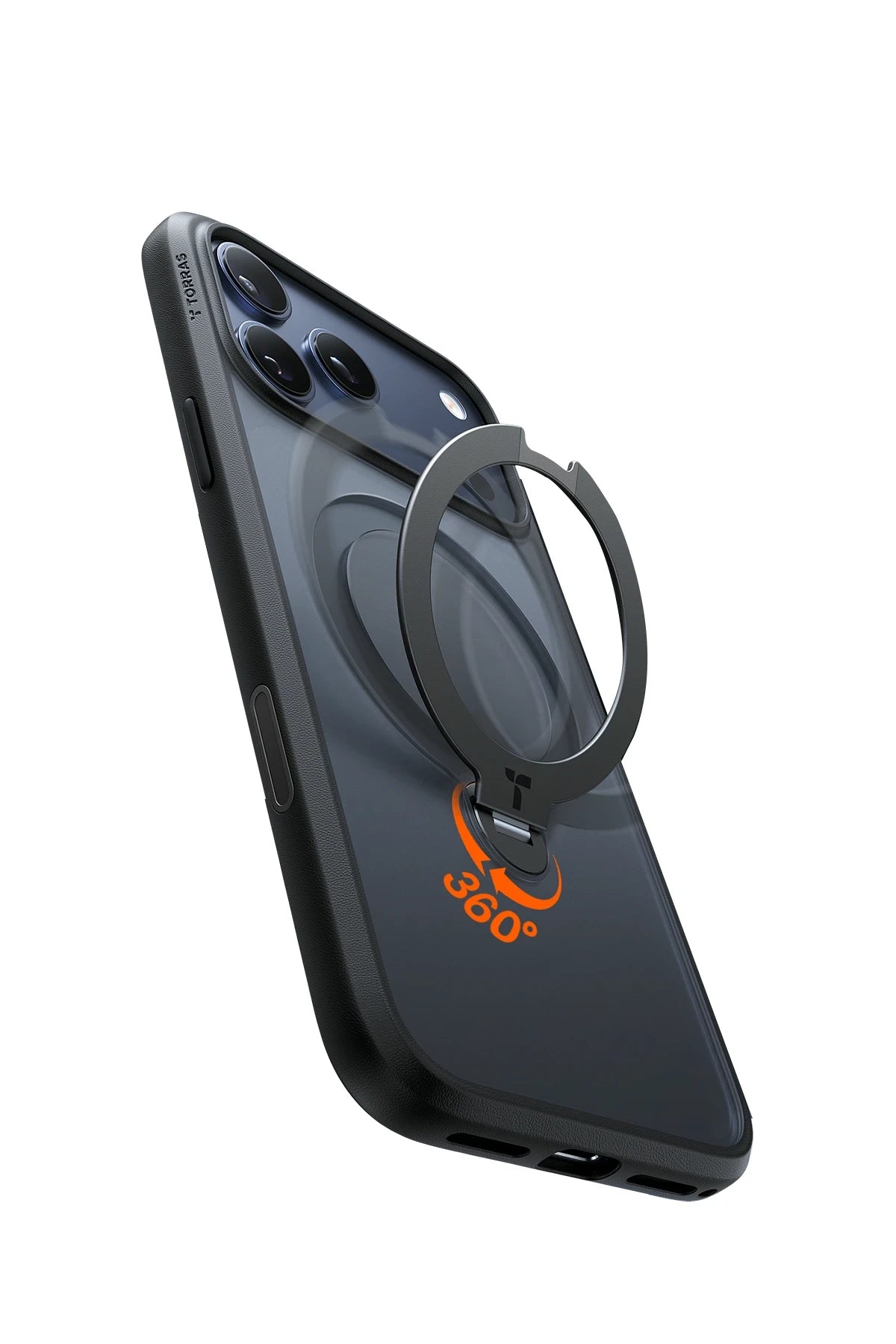 Torras iPhone 17 O Stand Spin Serisi Magsafe Telefon Kılıfı Torras iPhone 17 O Stand Spin Serisi Magsafe Telefon Kılıfı